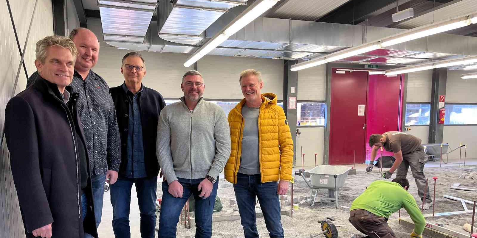 5Die Arbeitsgruppe in der Berufsschule in Graz