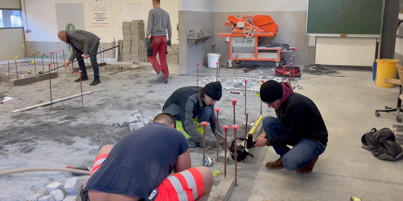 5Dreh in der Berufsschule in Graz