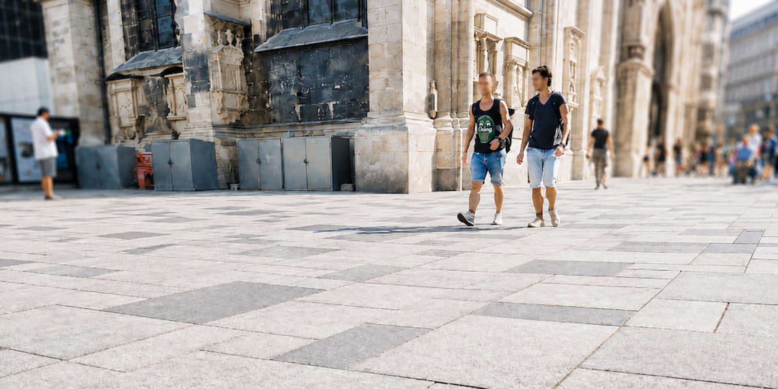 5Pflasterplatten beim Stephansdom in Wien