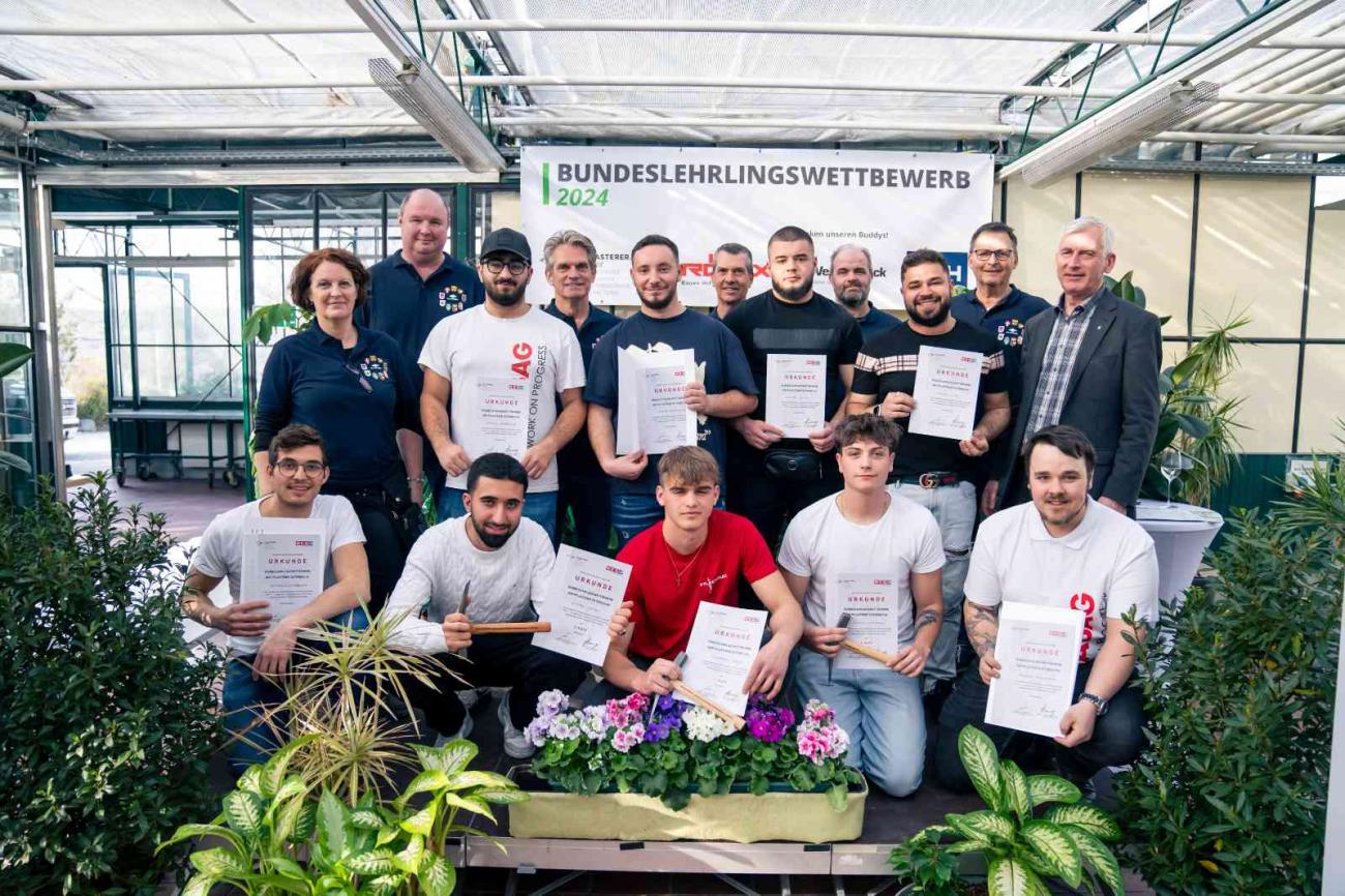 5Preisträger & Organisationsteam BLW 2024 