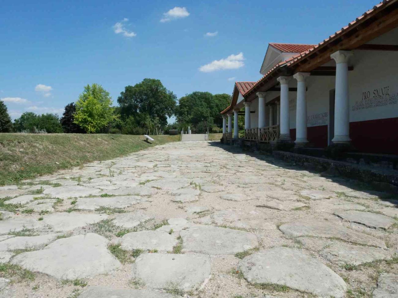 5Pflastererhandwerk Römerstrasse Carnuntum
