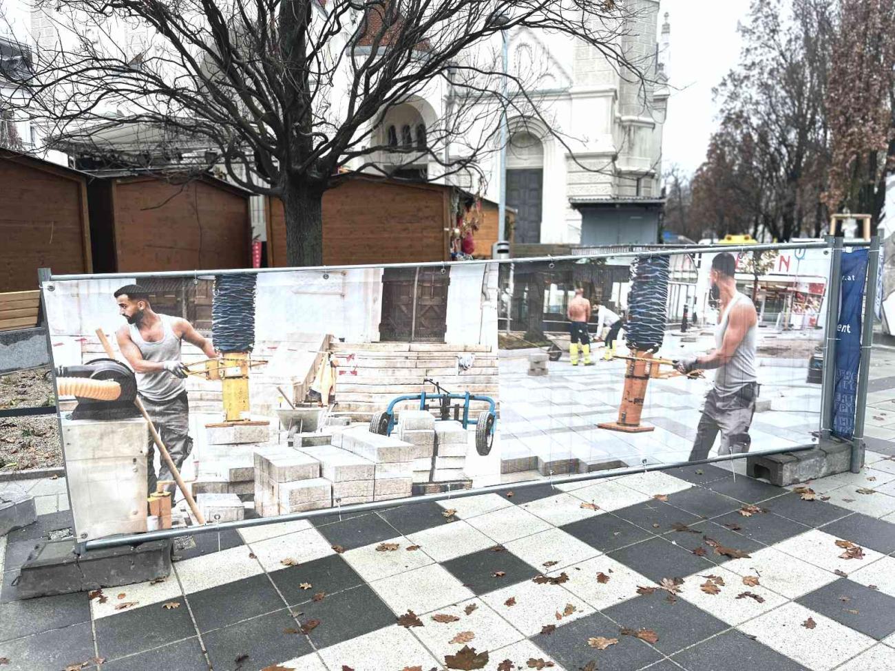 5Baustelle Enkplatz Wien